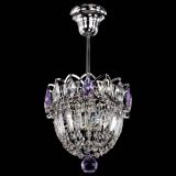 Люстра Астра Купол №1 с подвесом Фиолетовая в Симферополе