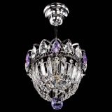 Люстра Астра Купол №1 с подвесом Фиолетовая в Симферополе