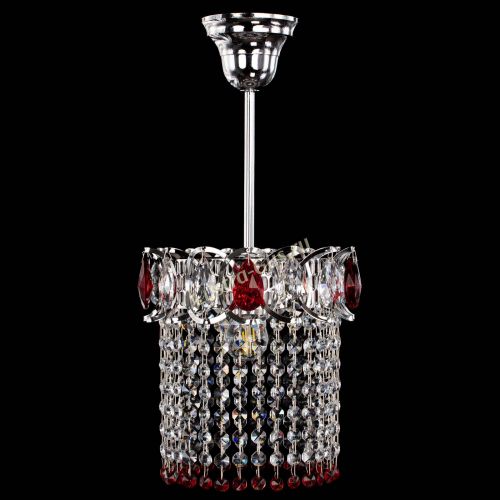Люстра Астра оптикон №1 красная в Симферополе Гусь Хрустальный