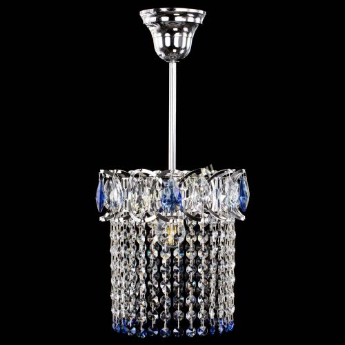 Люстра Астра оптикон №1 синяя в Симферополе Гусь Хрустальный