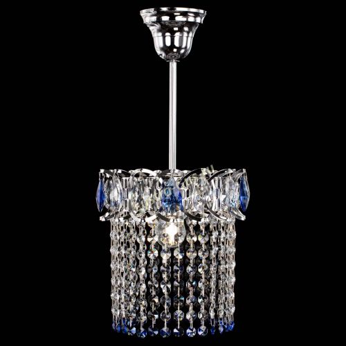 Люстра Астра оптикон №1 синяя в Симферополе Гусь Хрустальный