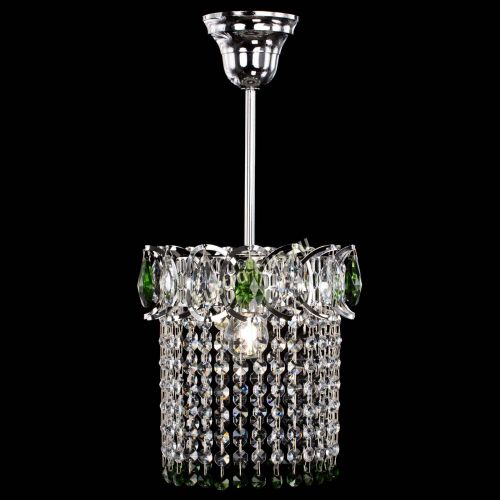 Люстра Астра оптикон №1 зеленая в Симферополе Гусь Хрустальный