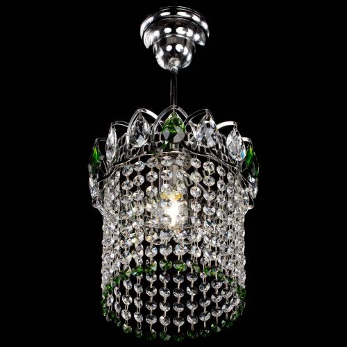 Люстра Астра оптикон №1 зеленая в Симферополе Гусь Хрустальный