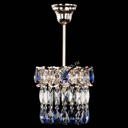Люстра Астра пластинка №1 синяя в Симферополе Гусь Хрустальный
