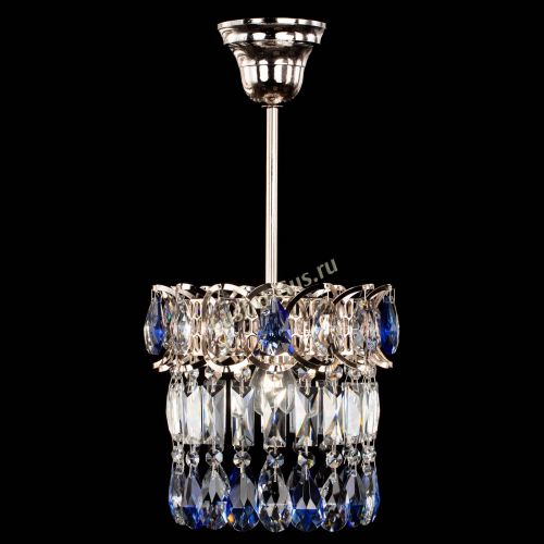 Люстра Астра пластинка №1 синяя в Симферополе Гусь Хрустальный
