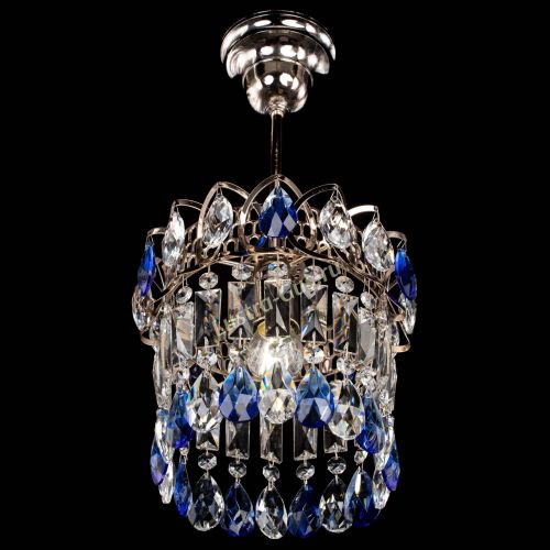 Люстра Астра пластинка №1 синяя в Симферополе Гусь Хрустальный