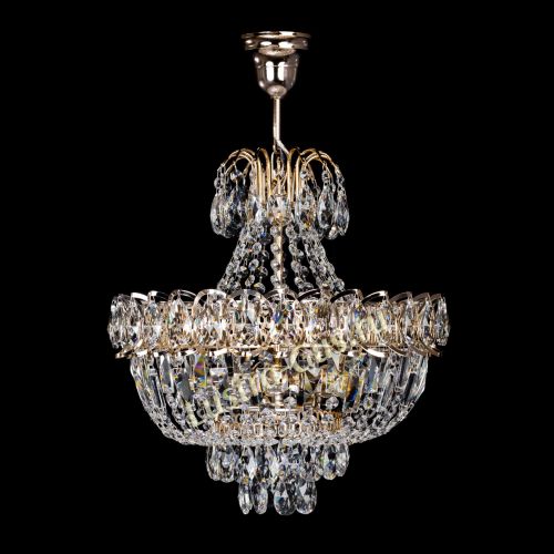 Люстра Астра 3 лампы с подвесом в Симферополе Гусь Хрустальный