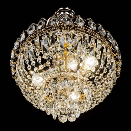 Люстра Астра 3 лампы с подвесом в Симферополе Гусь Хрустальный