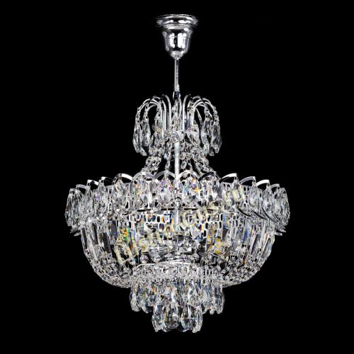 Люстра Астра 3 лампы с подвесом в Симферополе Гусь Хрустальный