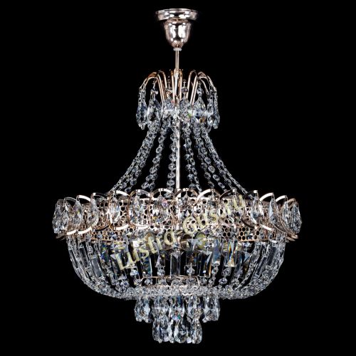 Люстра Астра с подвесом в Симферополе Гусь Хрустальный