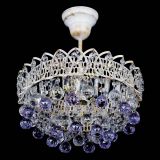 Люстра Астра шар №1 Фиолетовая белая в Симферополе