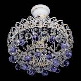 Люстра Астра шар №1 Фиолетовая белая в Симферополе