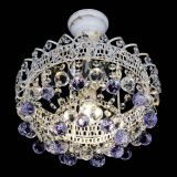 Люстра Астра шар №1 Фиолетовая белая в Симферополе
