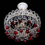 Люстра Астра шар №1 Красная белая в Симферополе