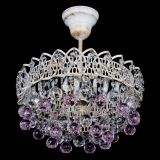 Люстра Астра шар №1 Розовая белая в Симферополе