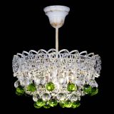 Люстра Астра шар №1 Зеленая белая в Симферополе