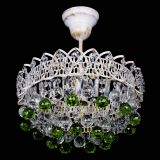 Люстра Астра шар №1 Зеленая белая в Симферополе