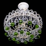 Люстра Астра шар №1 Зеленая белая в Симферополе