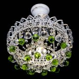 Люстра Астра шар №1 Зеленая белая в Симферополе