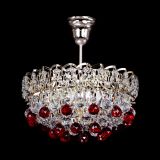 Люстра Астра шар красная 1 лампа в Симферополе