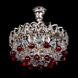 Люстра Астра шар красная 1 лампа в Симферополе