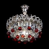 Люстра Астра шар красная 1 лампа в Симферополе