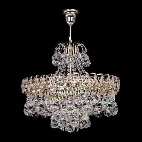 Люстра Астра шар с подвесом в Симферополе Гусь Хрустальный