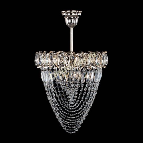 Люстра Астра Водоворот с подвесом №1 в Симферополе Гусь Хрустальный