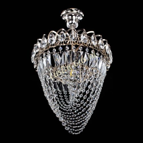 Люстра Астра Водоворот с подвесом №1 в Симферополе Гусь Хрустальный