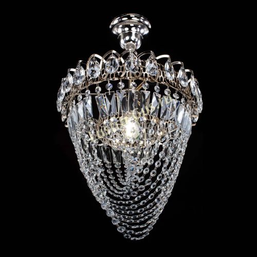 Люстра Астра Водоворот с подвесом №1 в Симферополе Гусь Хрустальный