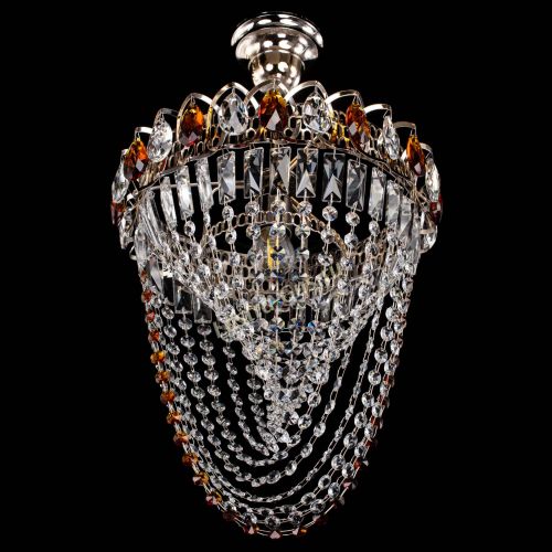 Люстра Астра Водоворот с подвесом №1 чайная в Симферополе Гусь Хрустальный