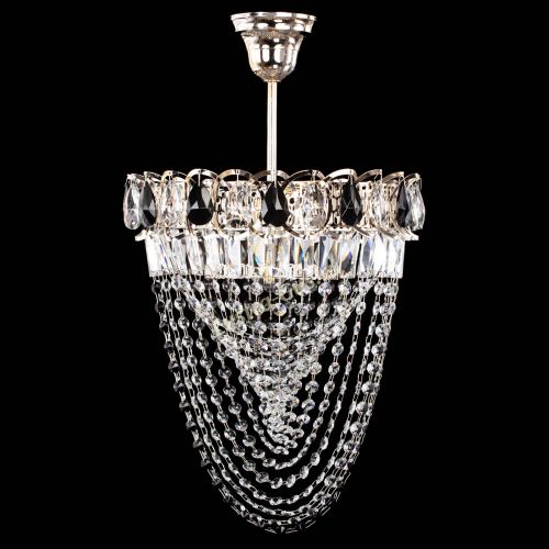 Люстра Астра Водоворот с подвесом №1 черная в Симферополе Гусь Хрустальный