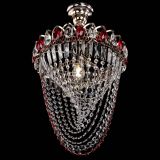 Люстра Астра Водоворот с подвесом №1 красная в Симферополе