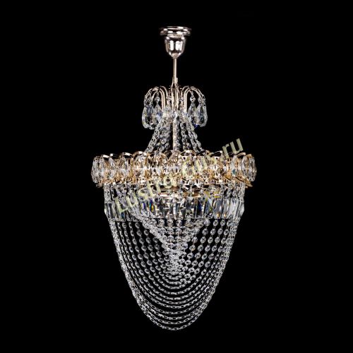 Люстра Астра Водоворот с подвесом в Симферополе Гусь Хрустальный