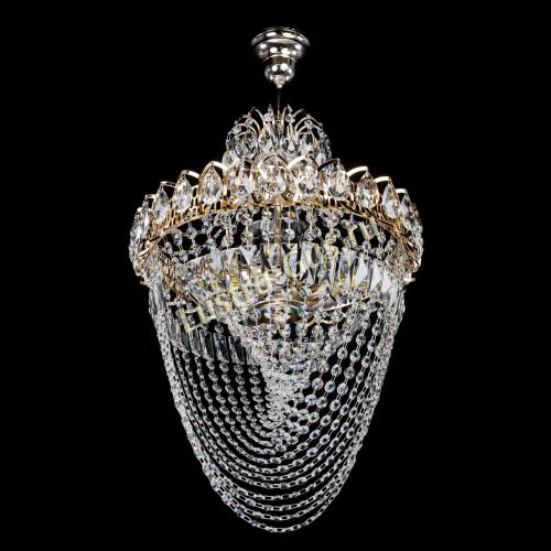 Люстра Астра Водоворот с подвесом в Симферополе Гусь Хрустальный