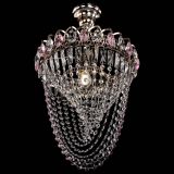 Люстра Астра Водоворот с подвесом №1 розовая в Симферополе