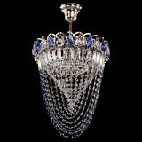 Люстра Астра Водоворот с подвесом №1 синяя в Симферополе