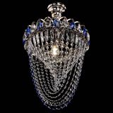 Люстра Астра Водоворот с подвесом №1 синяя в Симферополе