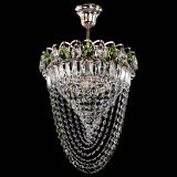 Люстра Астра Водоворот с подвесом №1 зеленая в Симферополе