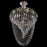 Люстра Астра Водоворот с подвесом №1 зеленая в Симферополе