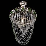 Люстра Астра Водоворот с подвесом №1 зеленая в Симферополе