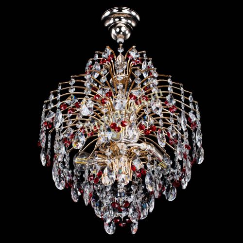 Люстра Брызги шампанского Рябина в Симферополе Гусь Хрустальный