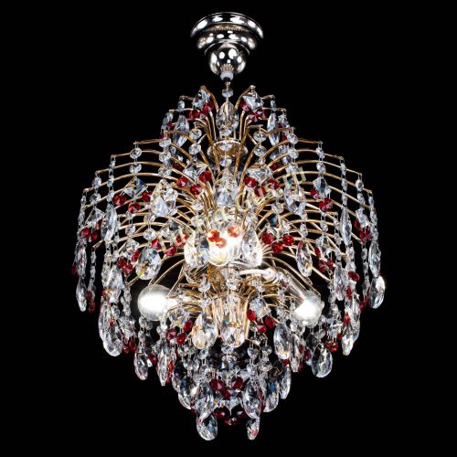 Люстра Брызги шампанского Рябина в Симферополе Гусь Хрустальный