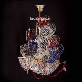 Люстра Черная Жемчужина красная в Симферополе