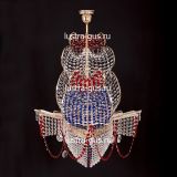 Люстра Черная Жемчужина красная в Симферополе