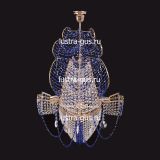 Люстра Черная Жемчужина синяя в Симферополе