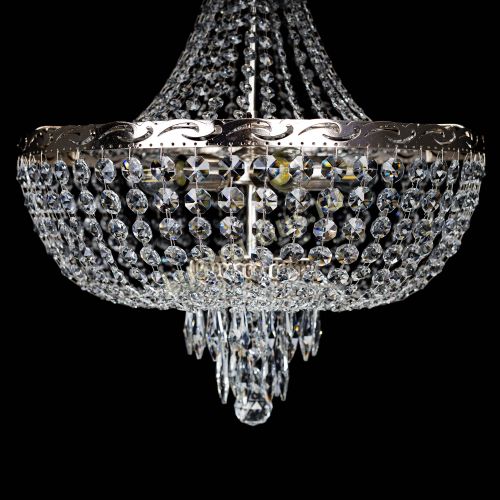 Люстра Диана №5 с подвесом в Симферополе Гусь Хрустальный