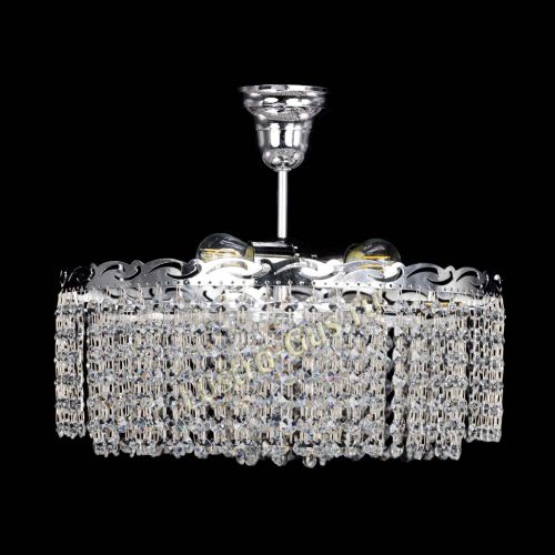 Люстра Диана капель с подвесом в Симферополе Гусь Хрустальный