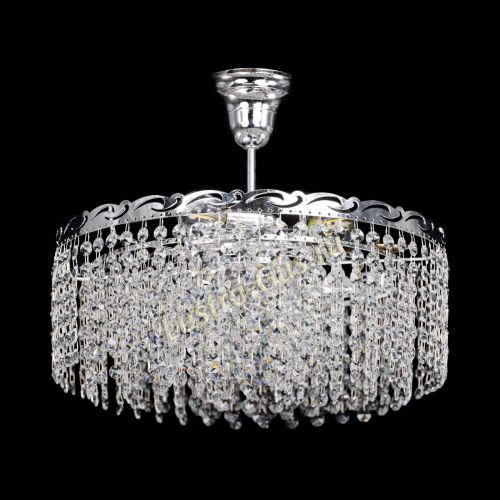 Люстра Диана капель с подвесом в Симферополе Гусь Хрустальный