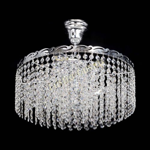 Люстра Диана капель с подвесом в Симферополе Гусь Хрустальный